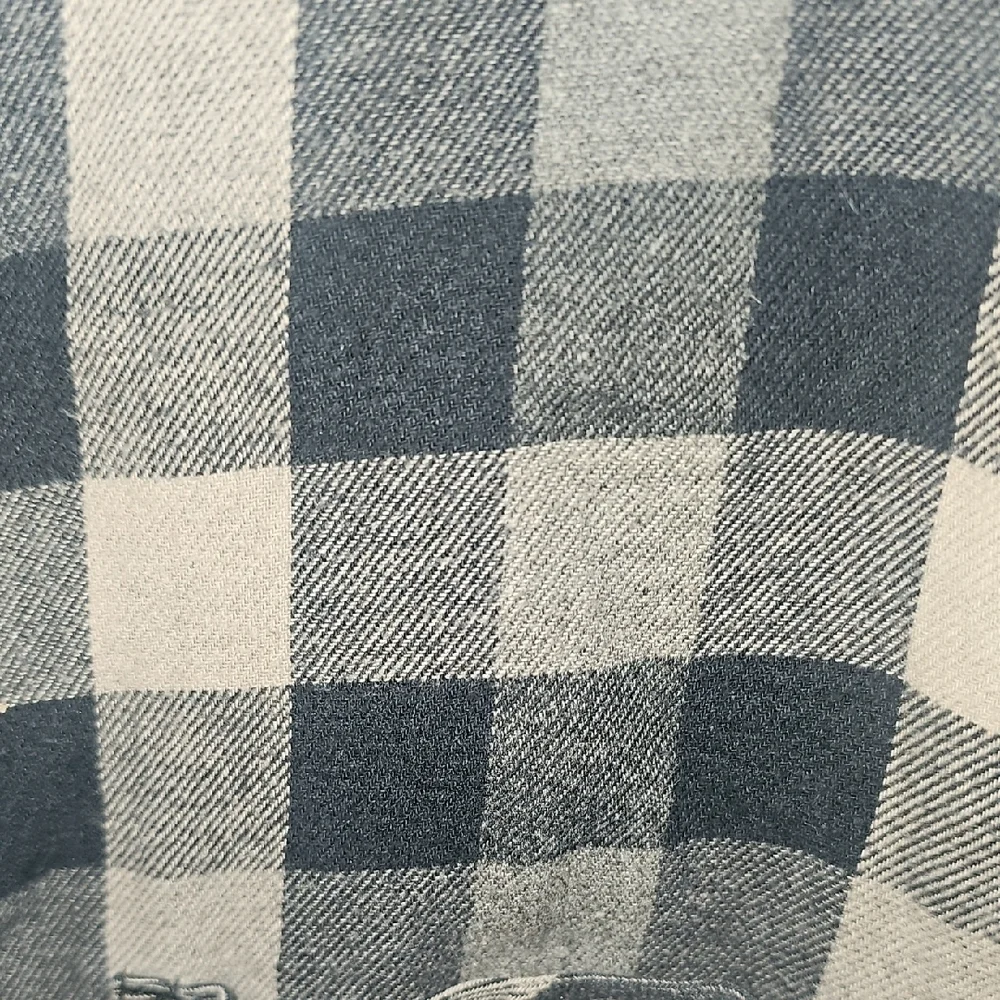 Urban Pipeline Black/Grey/Cream Button Up Flannel Size XXLarge